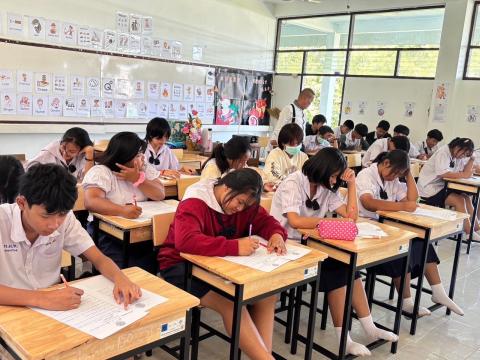 ในวันที่ ๒๒ พฤศจิกายน ๒๕๖๗ โรงเรียนหัวยผึ้งพิทยาร่วมกับสำนักพระพ