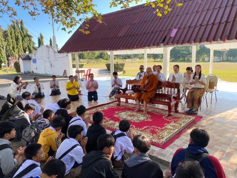 ในวันที่ ๒๒ พฤศจิกายน ๒๕๖๗ โรงเรียนหัวยผึ้งพิทยาร่วมกับสำนักพระพ