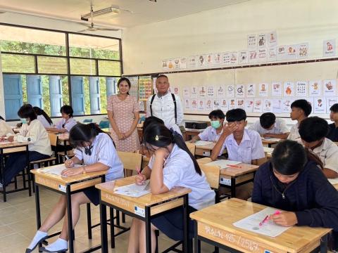ในวันที่ ๒๒ พฤศจิกายน ๒๕๖๗ โรงเรียนหัวยผึ้งพิทยาร่วมกับสำนักพระพ