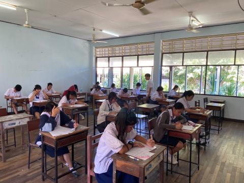 ในวันที่ ๒๒ พฤศจิกายน ๒๕๖๗ โรงเรียนหัวยผึ้งพิทยาร่วมกับสำนักพระพ