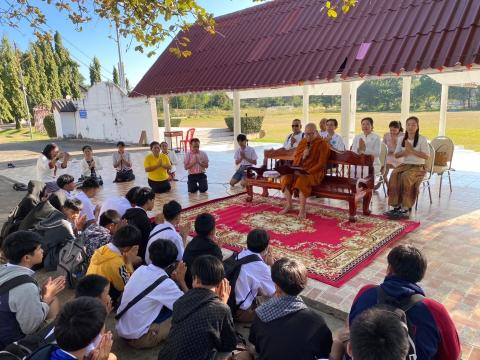 ในวันที่ ๒๒ พฤศจิกายน ๒๕๖๗ โรงเรียนหัวยผึ้งพิทยาร่วมกับสำนักพระพ
