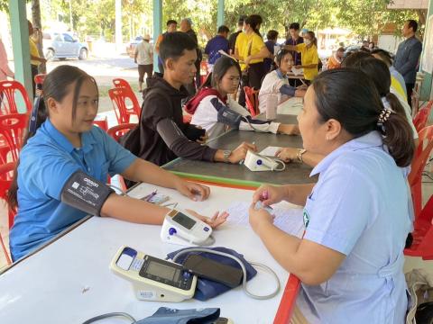 นักเรียนบริจาคโลหิต วันที่ 12 เดือน ธันวาคม พ.ศ. 2567