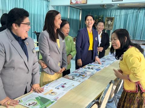 โรงเรียนห้วยผึ้งพิทยาได้รับการนิเทศ ติดตามและประเมินผลการจัดการศ
